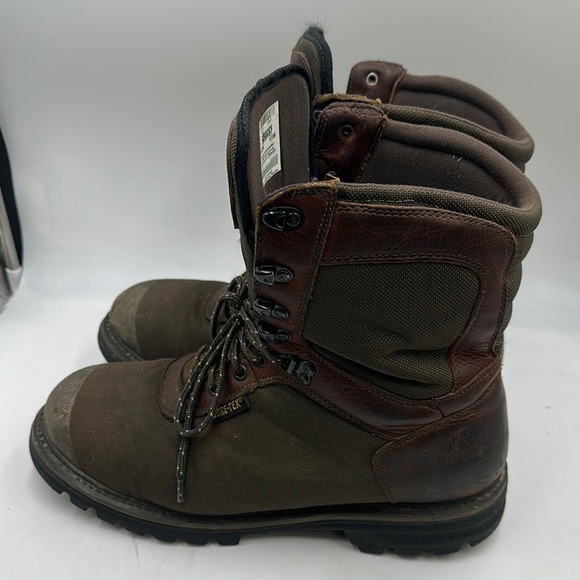 Rocky Gore-Tex Cornstalker Waterproof 600 Gram Insulated Boot Work 13 WIDE main image 13